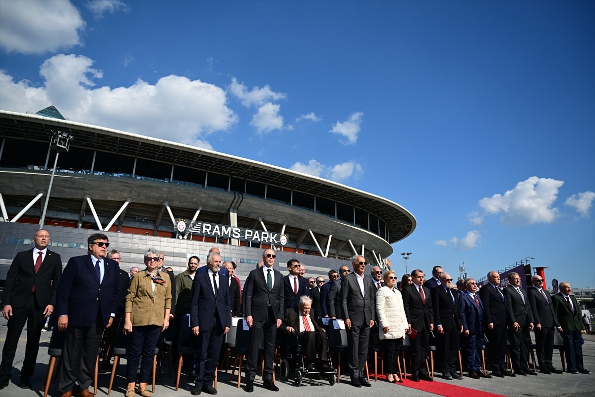 Galatasaray Kulübünün kuruluşunun 120. yılı etkinlikleri kapsamında Ali Sami Yen Spor...