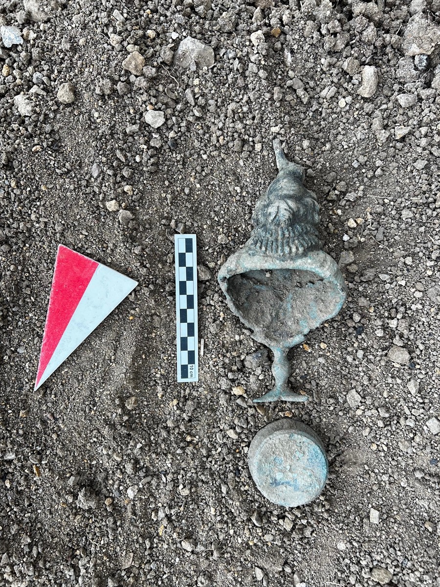 Gümüşhane'nin Kelkit ilçesinde Roma döneminde askeri karargah olarak kullanılan Satala Antik...