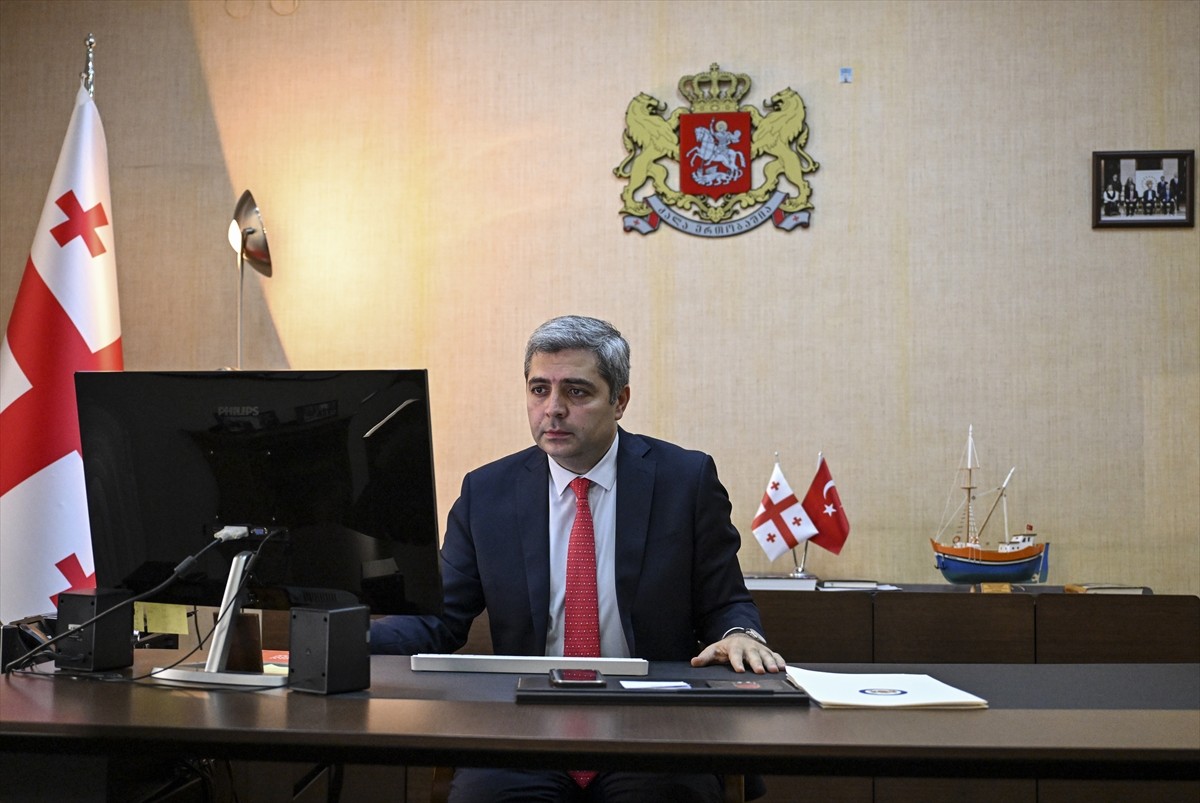 Gürcistan'ın Ankara Büyükelçisi Archil Kalandia, Türkiye ile Gürcistan arasındaki ilişkilere dair...