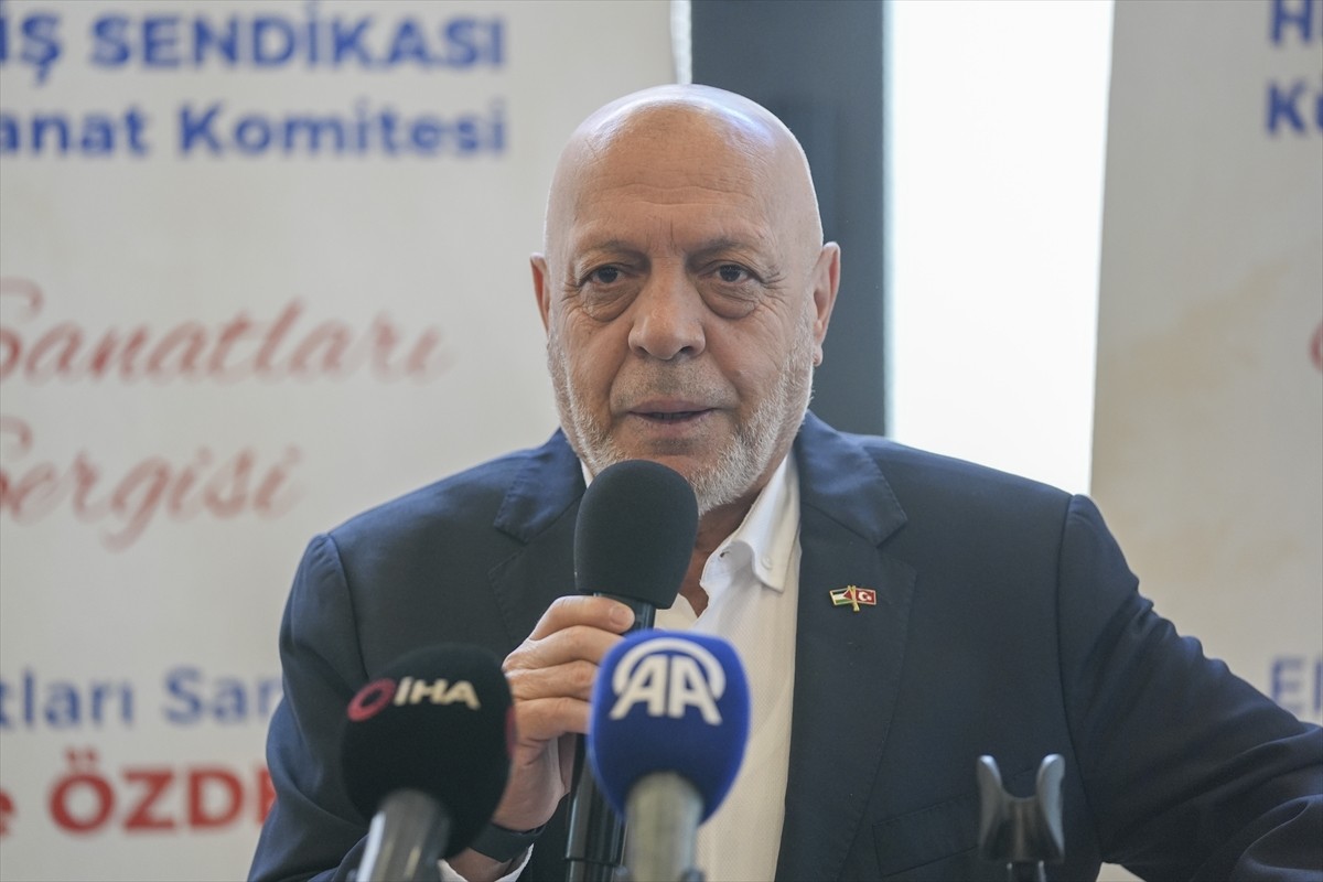 HAK-İŞ Konfederasyonu Hizmet-İş Sendikası Kültür ve Sanat Komitesi Başkanlığınca "El Sanatları...