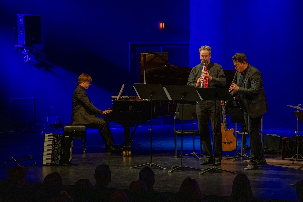 Hırvatistan'ın başkenti Zagreb'de Türkiye Cumhuriyeti'nin 102'nci kuruluş yılı dolayısıyla konser...