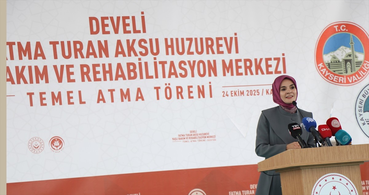 Kayseri'nin Develi ilçesinde hayırsever tarafından yaptırılan Fatma Turan Aksu Huzurevi Yaşlı...