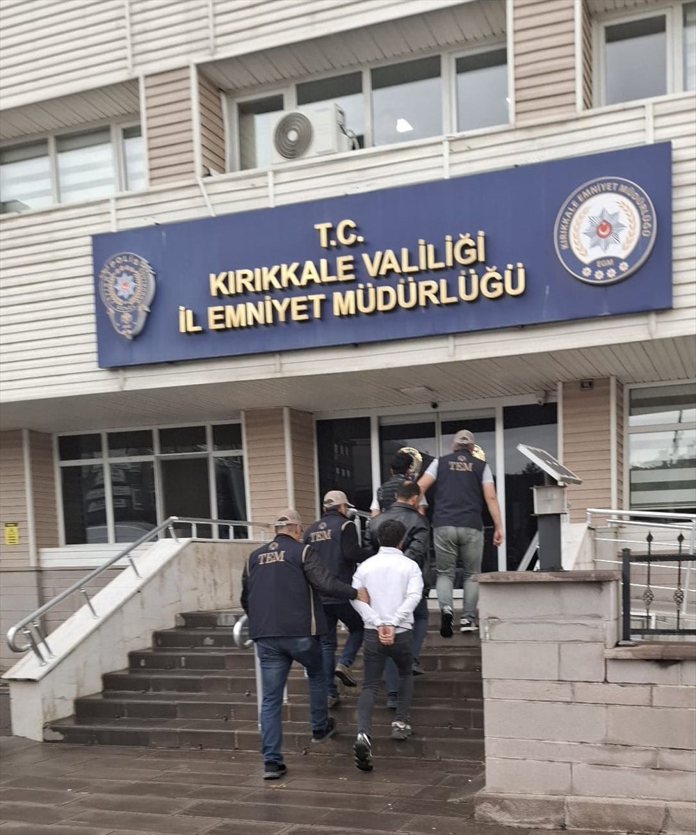 Kırıkkale'de terör örgütü PKK/KCK'ya yönelik operasyonda yabancı uyruklu 3 şüpheli...