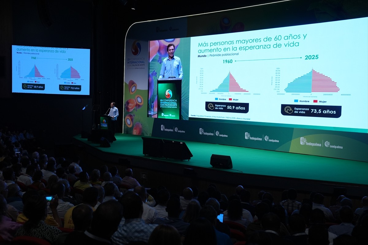 Kolombiya’nın turistik kenti Cartagena’da gerçekleştirilen "2025 Uluslararası Palmiye Yağı...