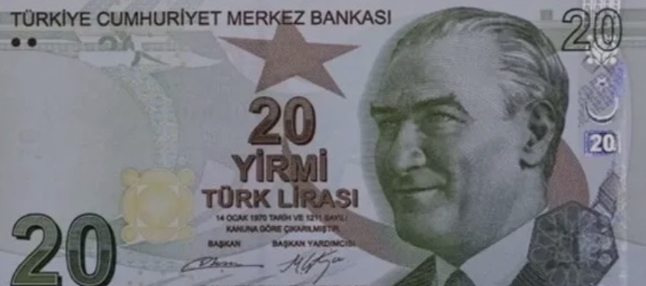 Merkez Bankası Yeni 20 TL'yi Tedavüle Sürdü: İmzalar Yenilendi