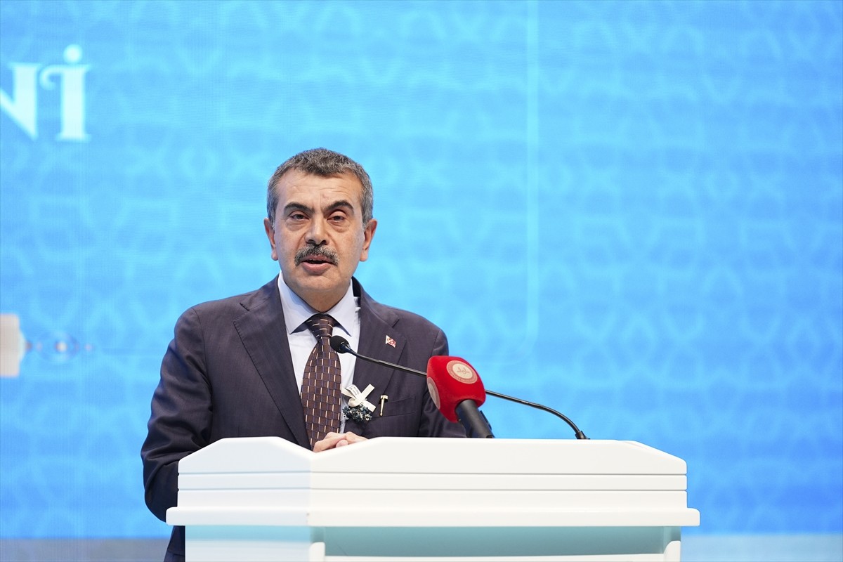 Milli Eğitim Bakanı Yusuf Tekin, Büyük Çamlıca Camisi 1071 Kongre ve Etkinlik Salonu'nda, Milli...