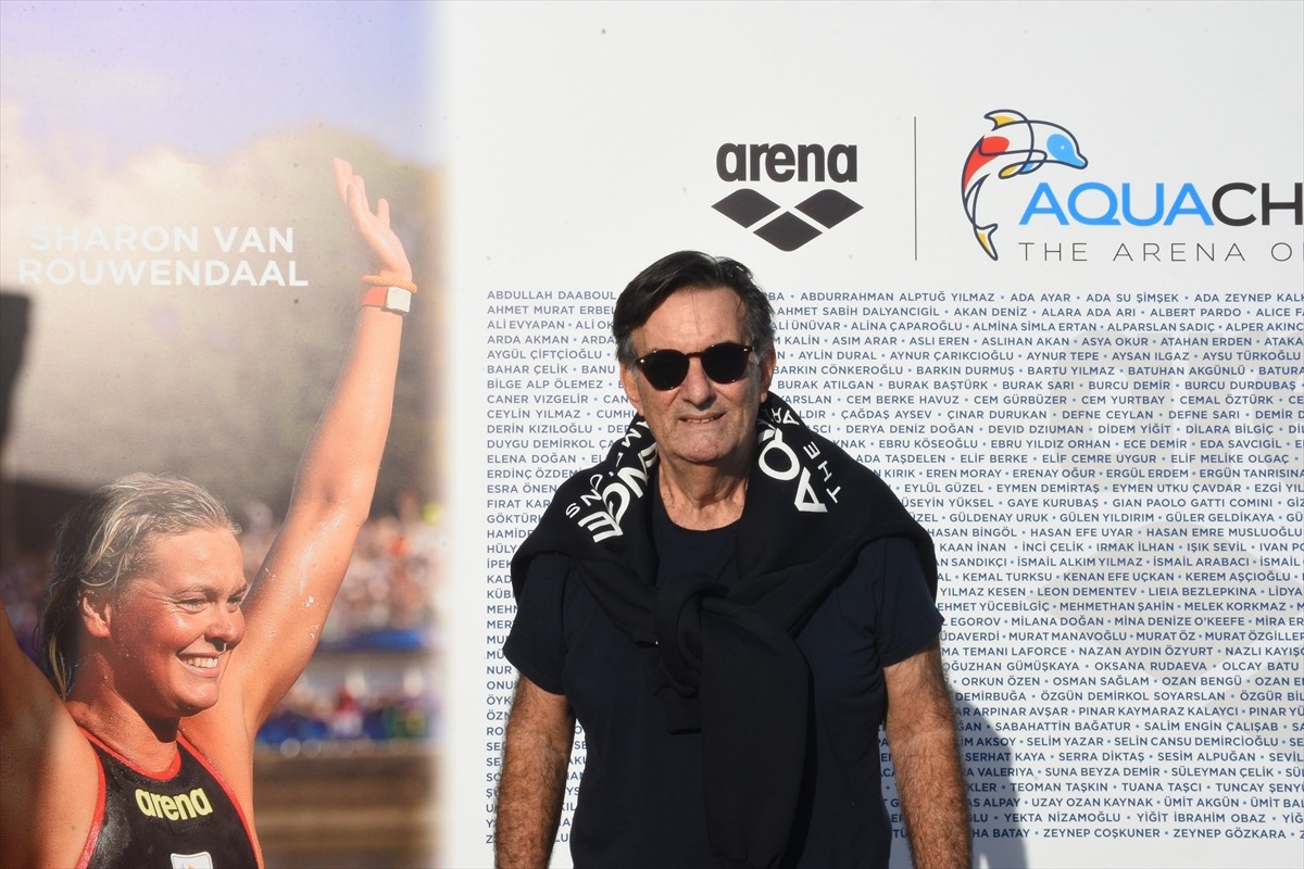 Muğla'nın Marmaris ilçesinde düzenlenen 25. Uluslararası Arena AquaChallenge Yüzme Şampiyonası...