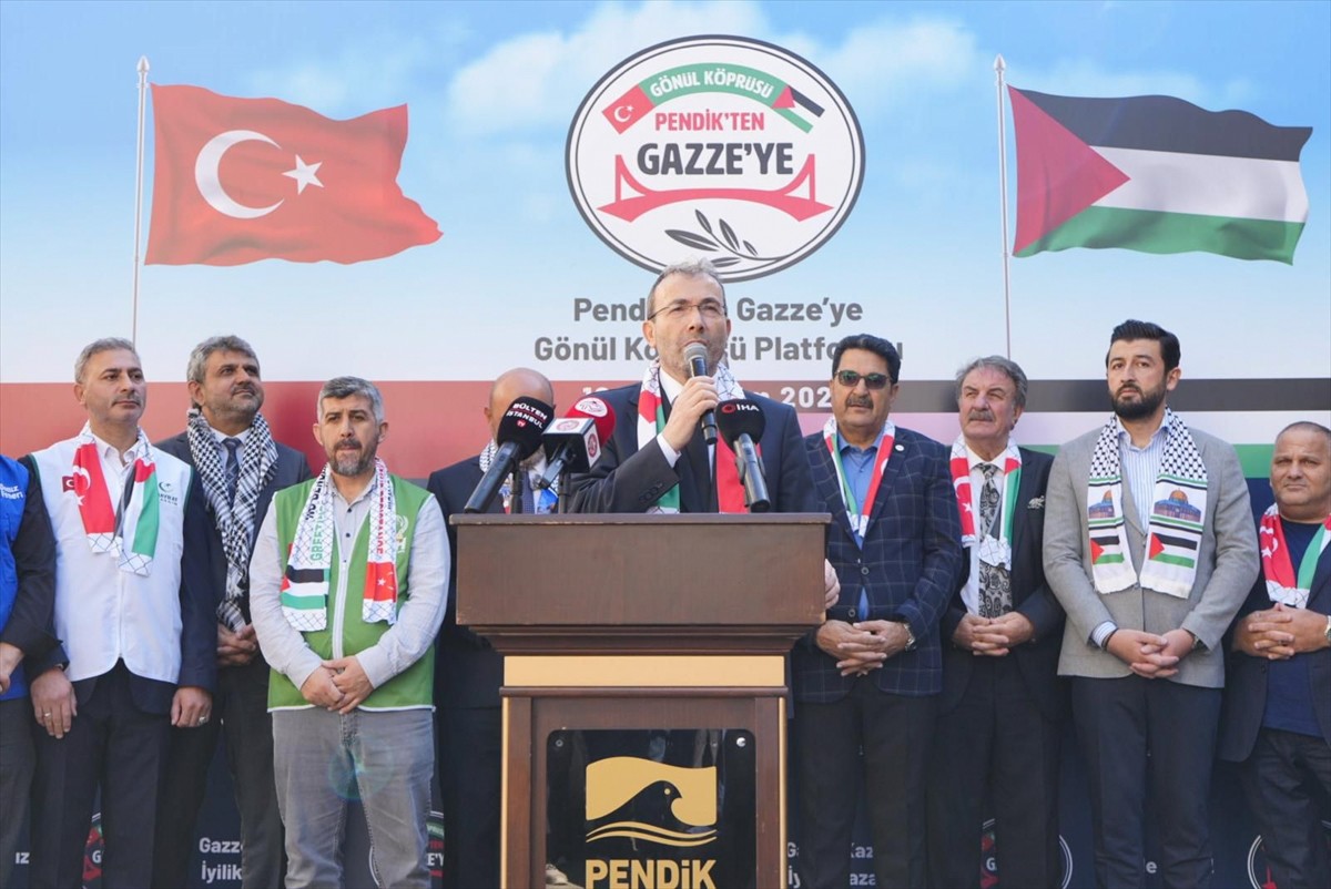 Pendik Belediyesinin, "Pendik'ten Gazze'ye Gönül Köprüsü" kampanyası kapsamında 11-12 Ekim'de...