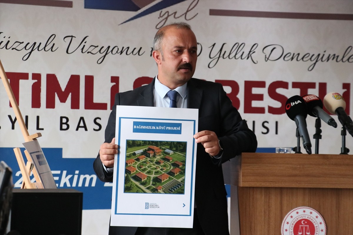 Samsun Denetimli Serbestlik Müdürü Mehmet Ofluoğlu, kente Yeşilay desteğiyle "Bağımsızlık Köyü"...