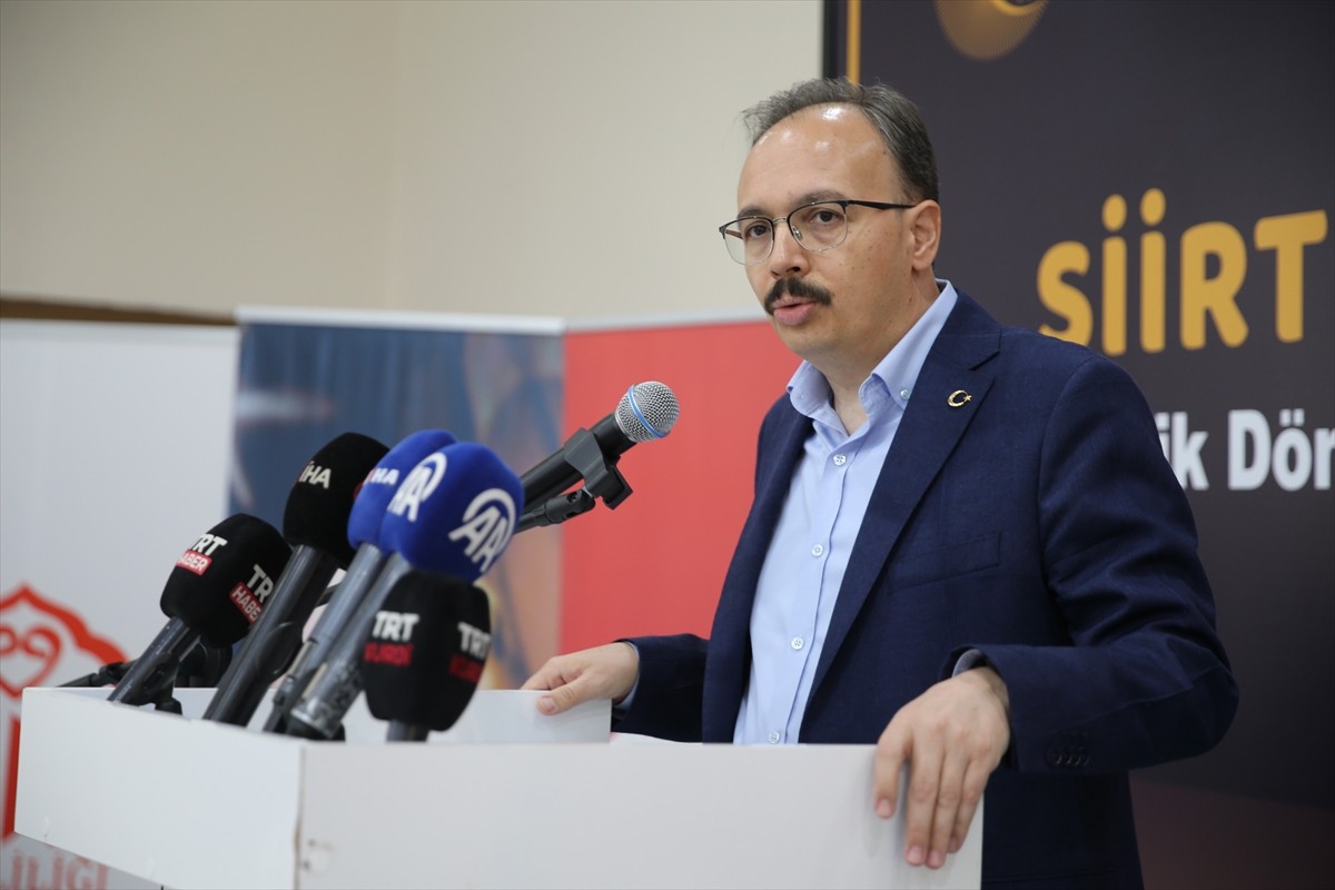 Siirt'te kentin ekonomik potansiyelinin değerlendirilmesi amacıyla "Siirt'in Geleceği: Ekonomik...