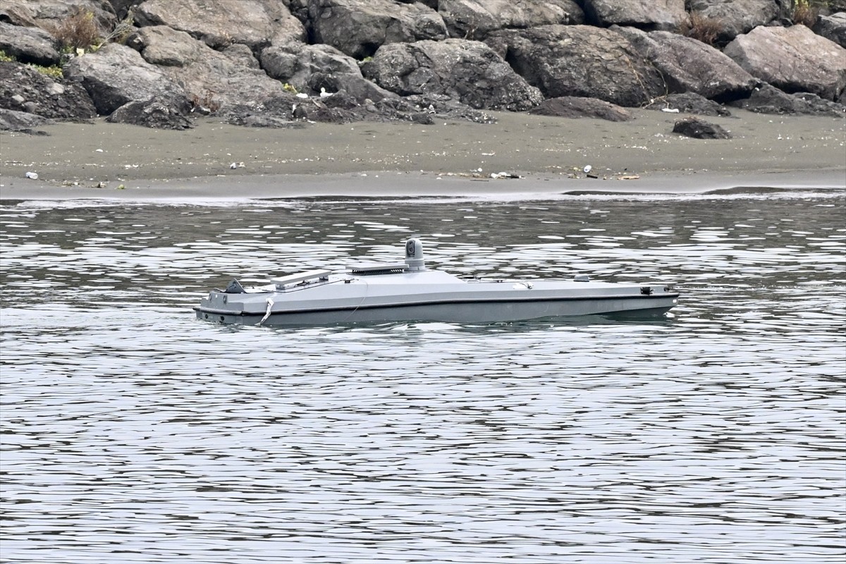 Trabzon'un Çarşıbaşı ilçesindeki Yoroz Limanı'ndan denize açılan balıkçılar tarafından bulunan...