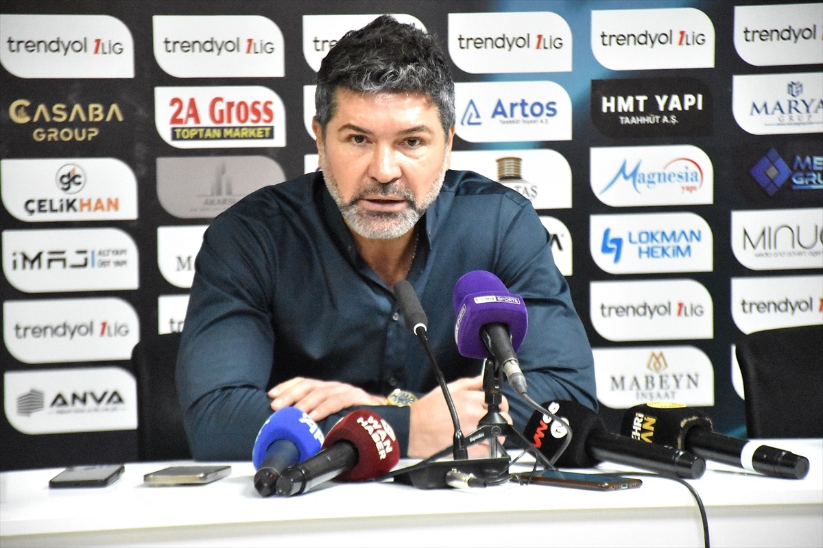 Trendyol 1. Lig'in 10. haftasında konuk ettiği Atko Grup Pendikspor ile 1-1 berabere kalan İmaj...