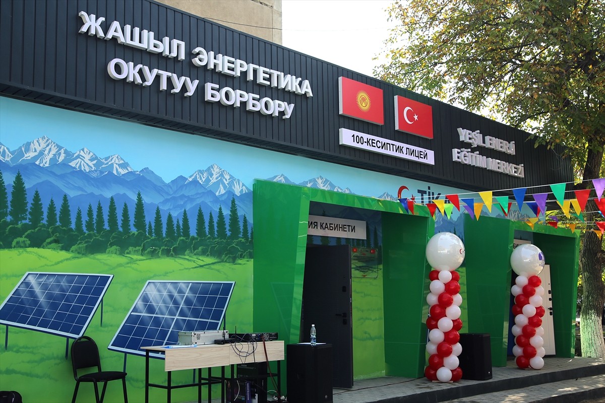 Türk İşbirliği ve Koordinasyon Ajansı (TİKA) tarafından Kırgızistan'ın başkenti Bişkek'te faaliyet...