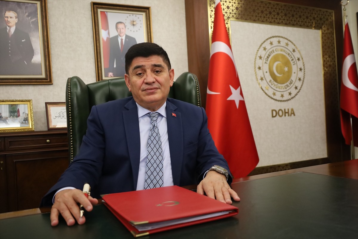 Türkiye'nin Doha Büyükelçisi Mustafa Göksu, Türkiye ve Katar arasındaki stratejik ortaklığın Orta...