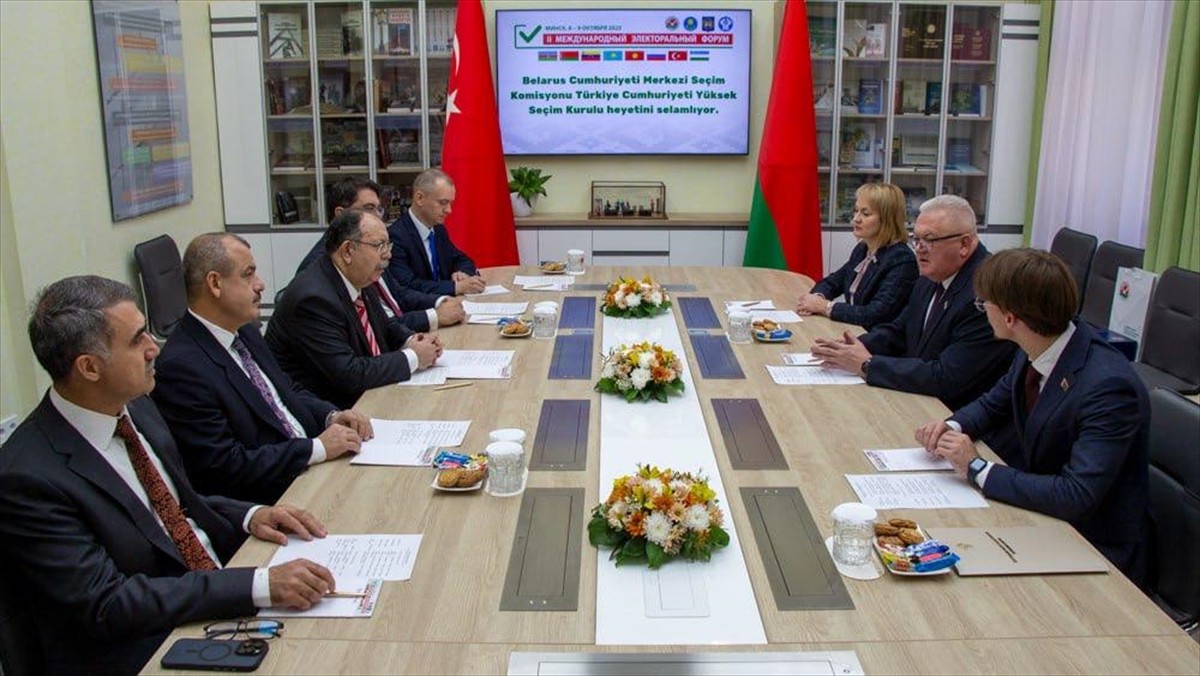 Türkiye Cumhuriyeti Yüksek Seçim Kurulu (YSK) ile Belarus Merkez Seçim Komisyonu arasında...