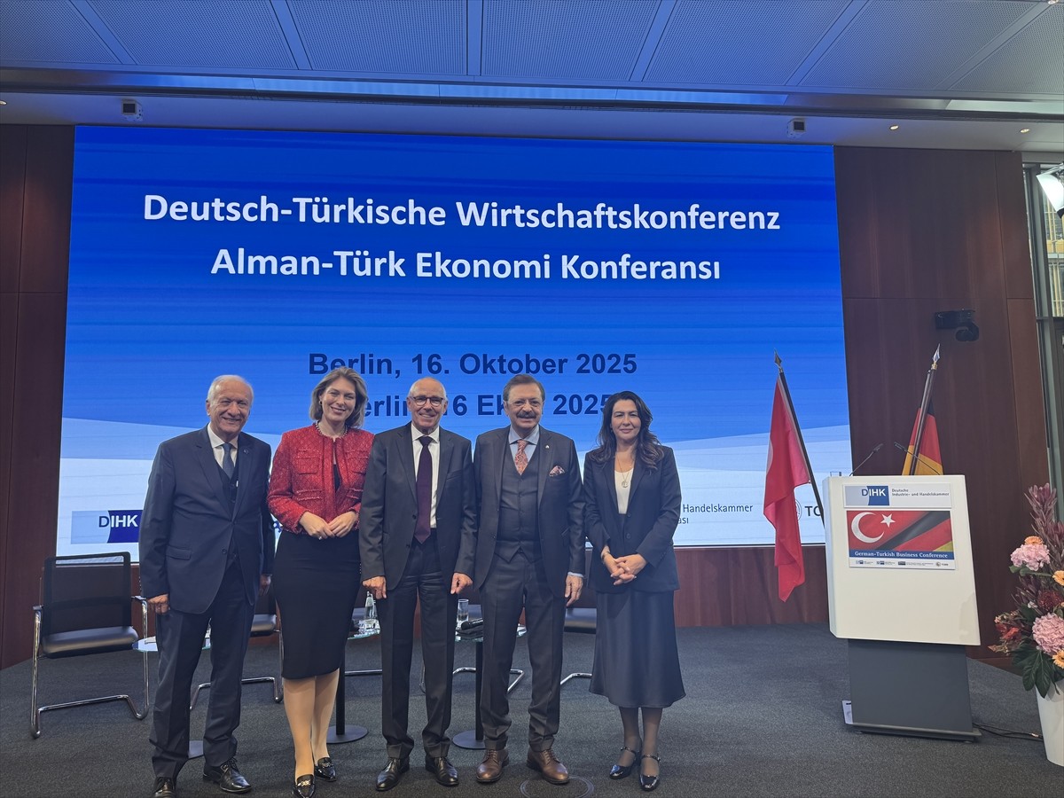 Türkiye Odalar ve Borsalar Birliği (TOBB) Başkanı Rifat Hisarcıklıoğlu, Almanya'nın başkenti...