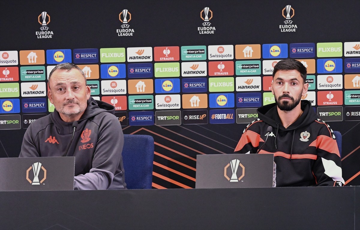 UEFA Avrupa Ligi'nin 2. haftasında yarın İstanbul'da Fenerbahçe ile karşılaşacak olan Nice...