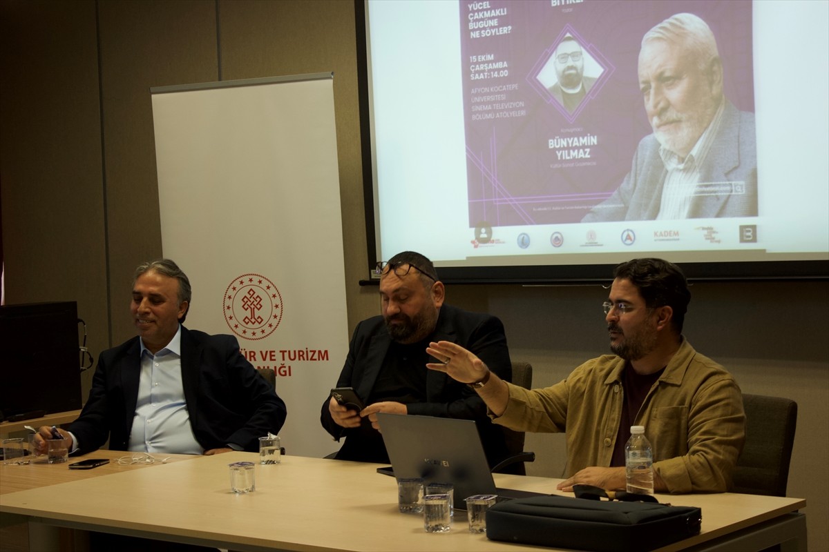 Yönetmen Yücel Çakmaklı'nın sineması, Afyonkarahisar Valiliğinin ev sahipliğinde, Anadolu Kültür...