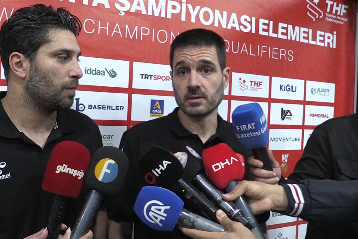 2027 IHF Erkekler Dünya Şampiyonası Avrupa Elemeleri ikinci maçında, A Milli Erkek Hentbol Takımı...