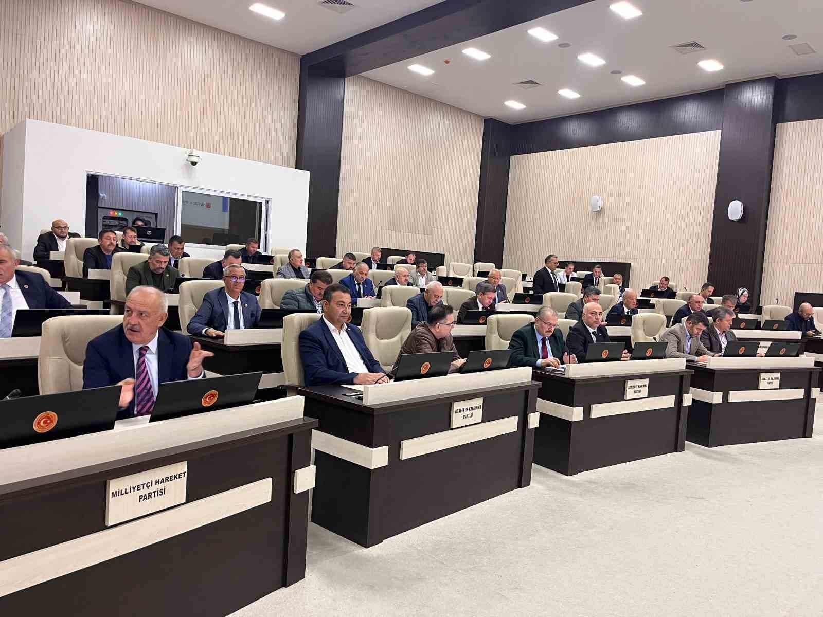 AFYONKARAHİSAR İL GENEL MECLİSİ’NİN BUGÜN GERÇEKLEŞTİRİLEN OTURUMUNDA İL AFET VE ACİL DURUM...