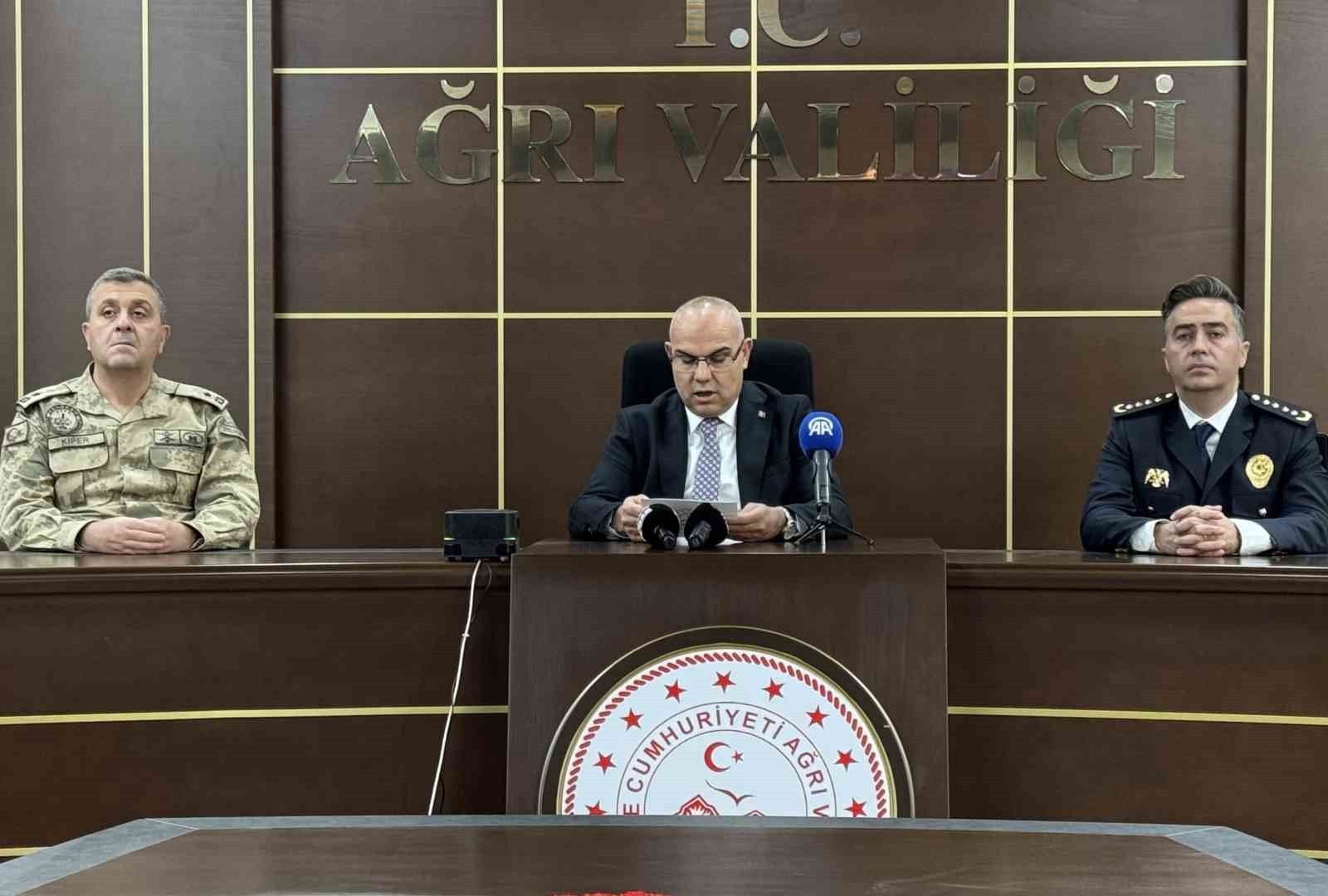 AĞRI VALİSİ MUSTAFA KOÇ, EKİM AYINA İLİŞKİN ASAYİŞ VE GÜVENLİK VERİLERİNİ KAMUOYUYLA PAYLAŞTI....