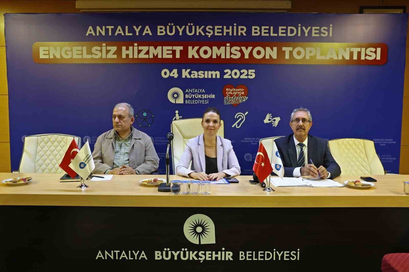 ANTALYA BÜYÜKŞEHİR BELEDİYESİ'NİN ENGELLİ BİREYLERİN HAYATLARINI KOLAYLAŞTIRMAK VE SORUNLARININ...