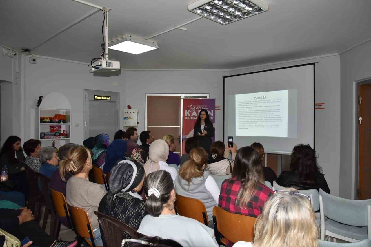 ATAKUM BELEDİYESİ TARAFINDAN, KADINA YÖNELİK ŞİDDETLE MÜCADELE PROGRAMI GERÇEKLEŞTİRDİ. PROGRAMDA...