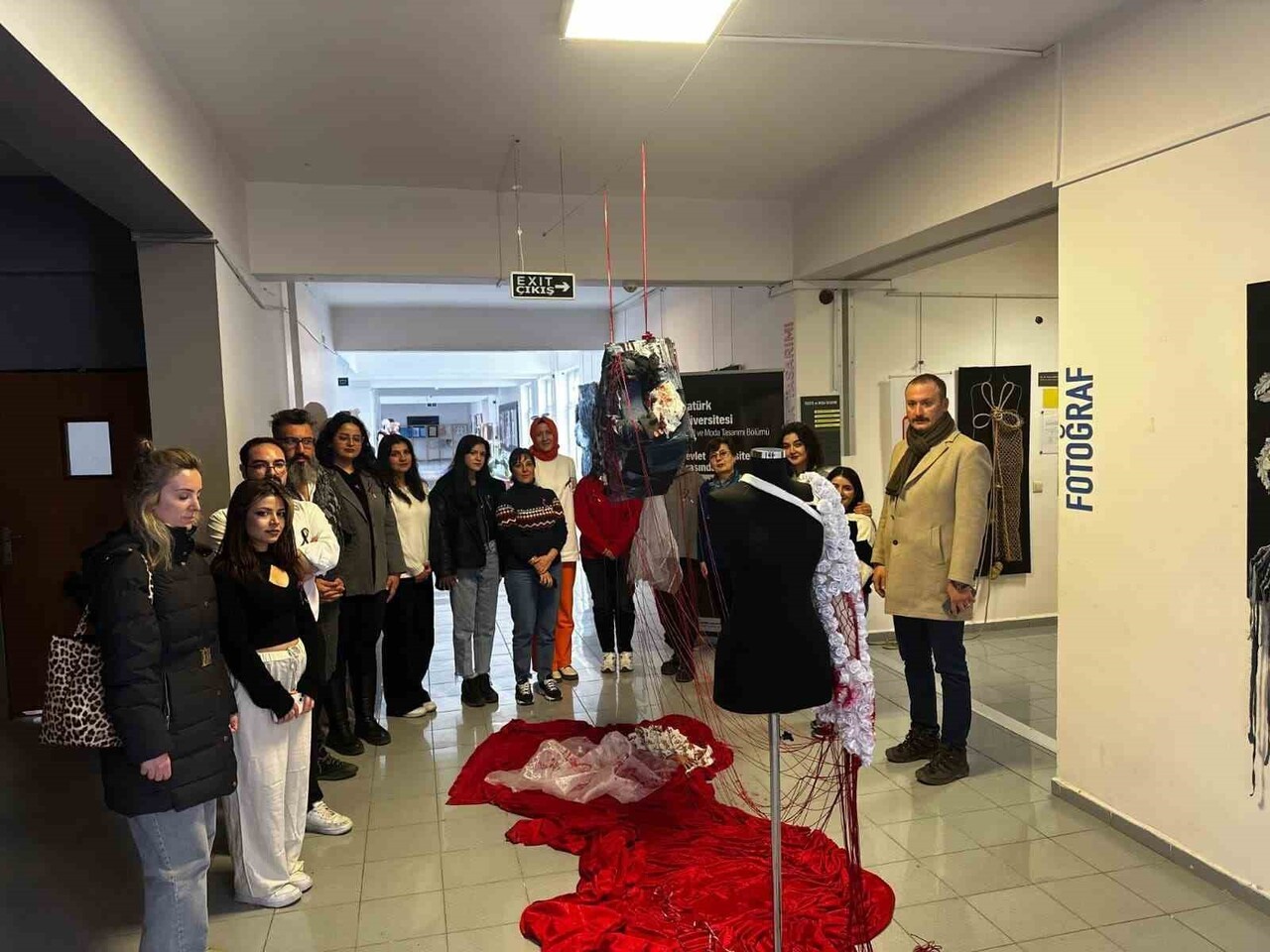 ATATÜRK ÜNİVERSİTESİ GÜZEL SANATLAR FAKÜLTESİ BÜNYESİNDE FAALİYETLERİNİ SÜRDÜREN ATAMODA KULÜBÜ...