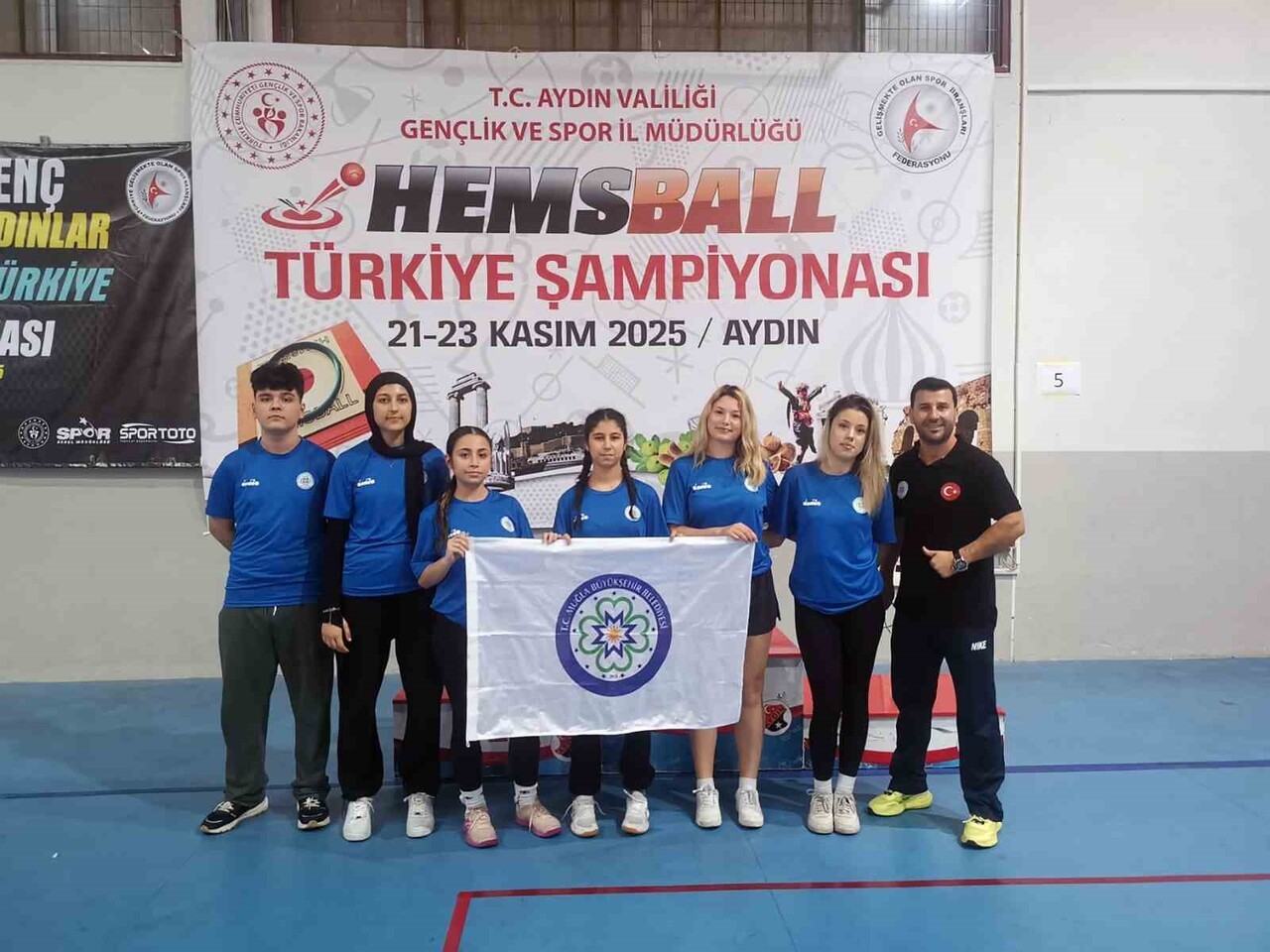 AYDIN’DA DÜZENLENEN TÜRKİYE HEMSBALL ŞAMPİYONASI’NDA MUĞLA BÜYÜKŞEHİR BELEDİYESİ SPORCULARI 2...