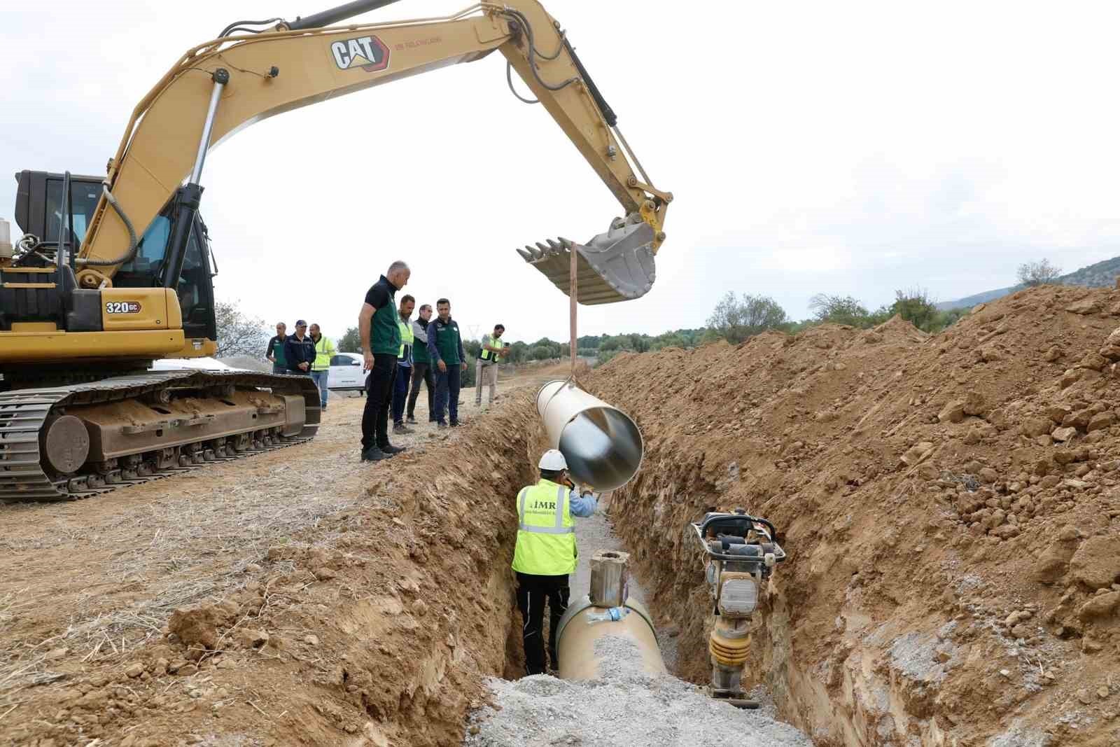 AYDIN’IN BOZDOĞAN İLÇESİNDE 46 BİN DEKAR ARAZİYE FAYDA SAĞLAYACAK OLAN BOZDOĞAN OVASI SULAMASI 1....
