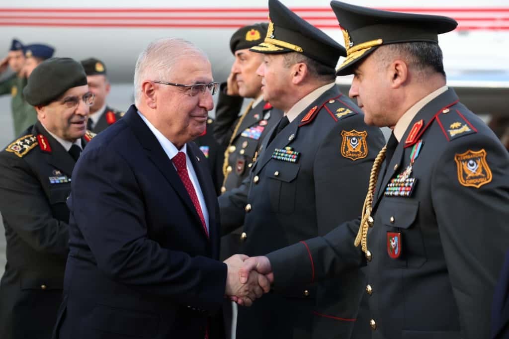 BAKÜ (İHA) - MİLLİ SAVUNMA BAKANI YAŞAR GÜLER, AZERBAYCAN’IN ERMENİSTAN KARŞISINDA KAZANDIĞI 2....