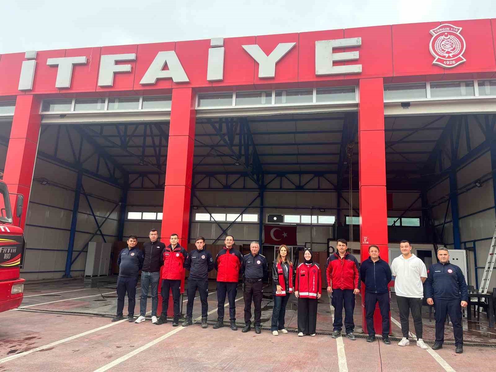 BALIKESİR BÜYÜKŞEHİR BELEDİYESİ’NDEN İTFAİYECİLERE PSİKOLOJİK DESTEK