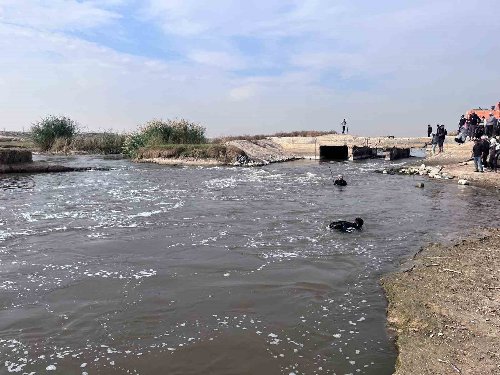 BARIŞ PINARI HAREKATI BÖLGESİNDE SULAMA KANALINA DÜŞEN 13 YAŞINDAKİ ÇOCUĞUN CESEDİ 6 GÜN SONRA...