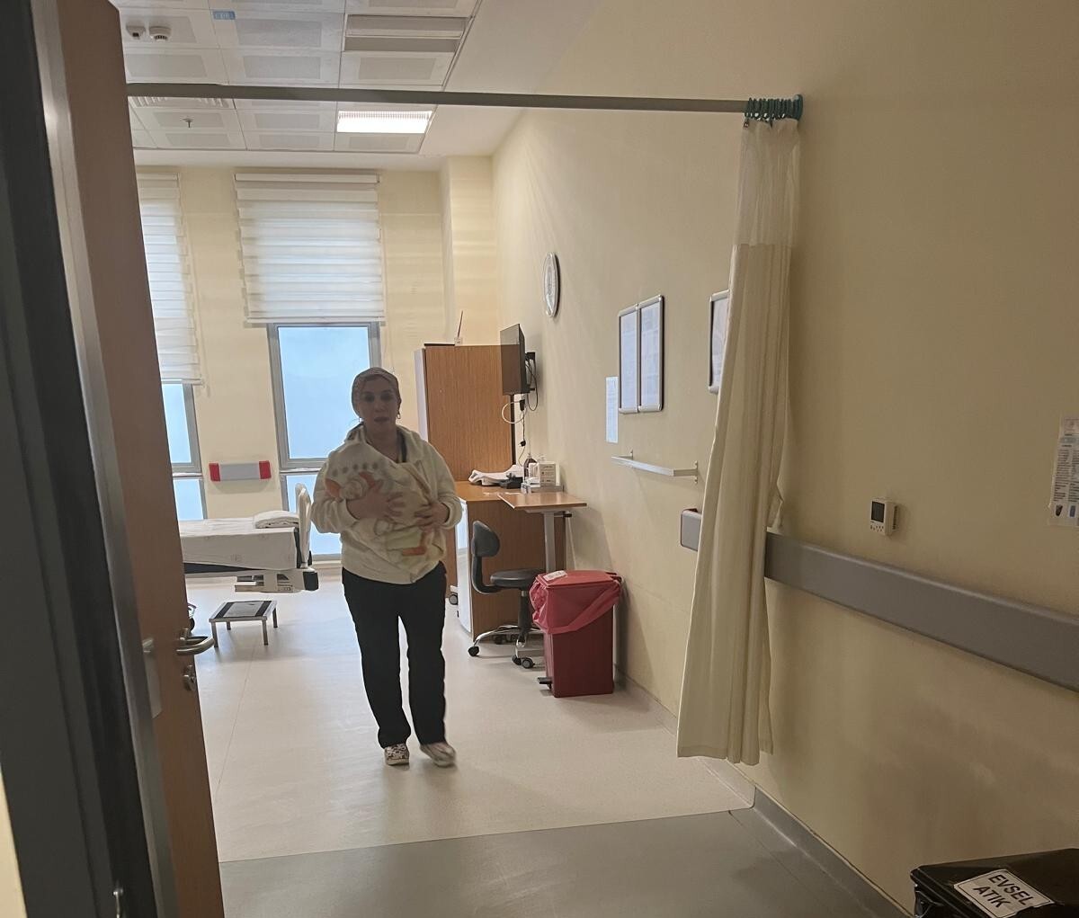 BATTALGAZİ DEVLET HASTANESİ’NDE "PEMBE KOD" TATBİKATI KAMERADA