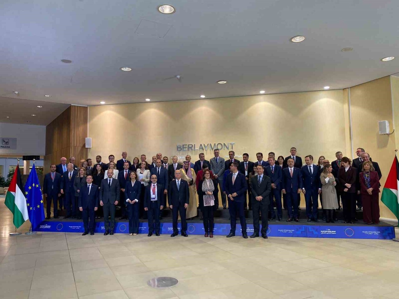 BELÇİKA’DA 60 ÜLKENİN KATILIMI İLE FİLİSTİN BAĞIŞÇILAR GRUBU TOPLANTISI YAPILDI