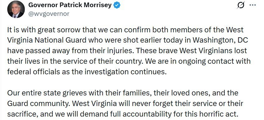 BEYAZ SARAY YAKINLARINDA SİLAHLI SALDIRIYA UĞRAYAN 2 ULUSAL MUHAFIZ PERSONELİ HAYATINI KAYBETTİ