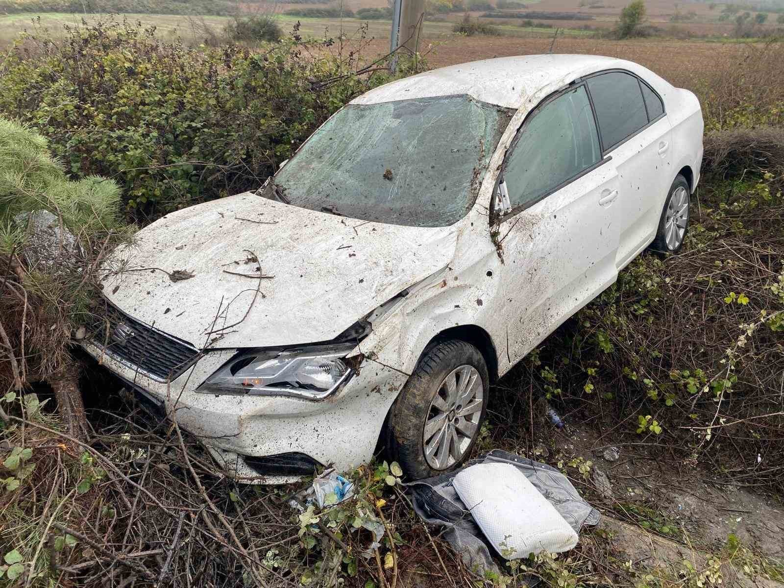 BİLECİK'TE TRAFİK KAZASI: 2 YARALI