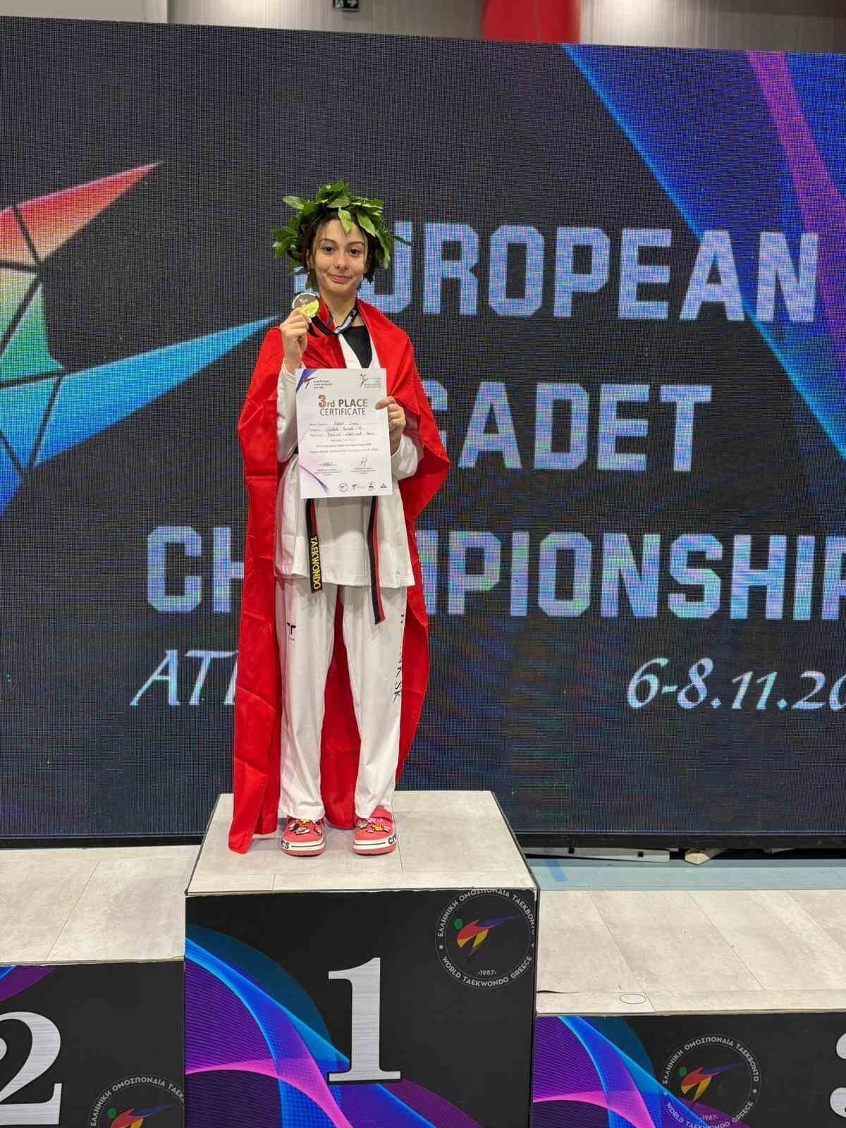 BİLECİKLİ TEKVANDOCUDAN AVRUPA ŞAMPİYONASI’NDA BÜYÜK BAŞARI BİLECİKLİ TEKVANDOCU İREM...