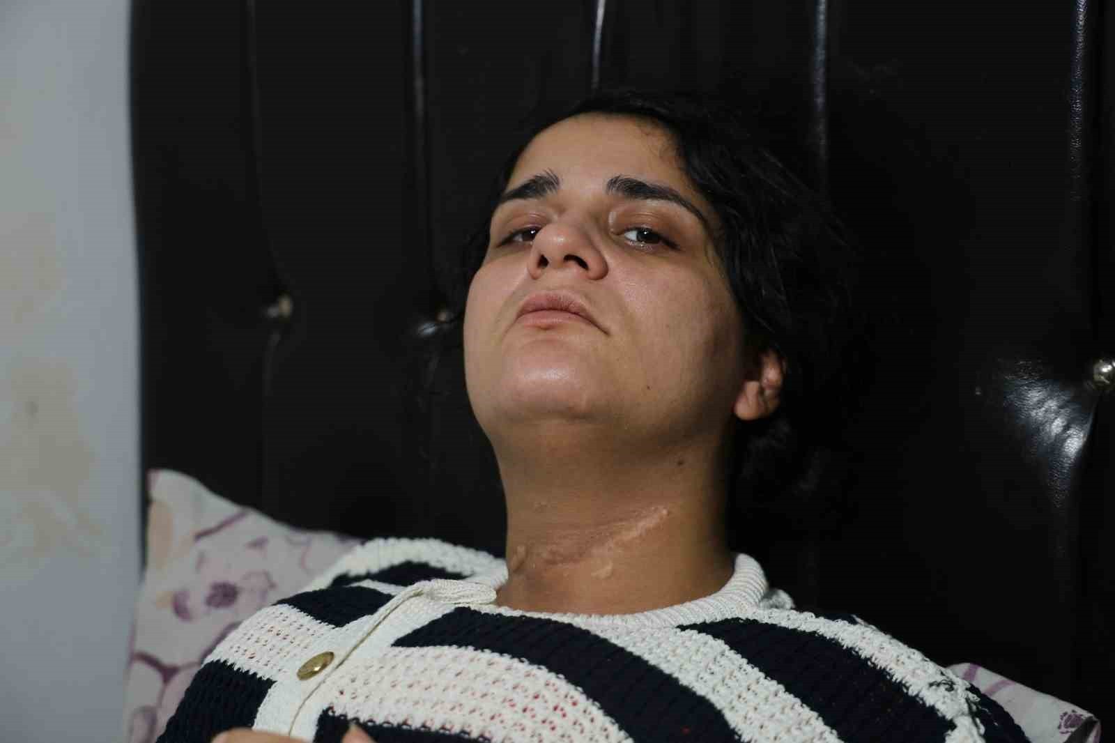 BOĞAZINDAN BIÇAKLANAN NAZMİYE ÇALIŞKAN.