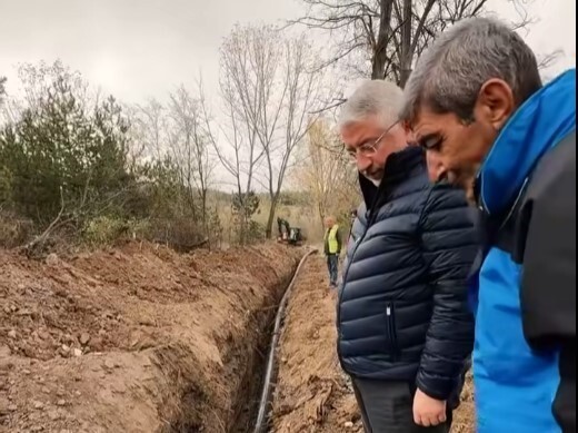 ÇALIŞMALARI İNCELEYEN BELEDİYE BAŞKANI HALİL İBRAHİM AŞGIN,  "ŞEHRİMİZİ SUSUZ BIRAKMAMAK ADINA...