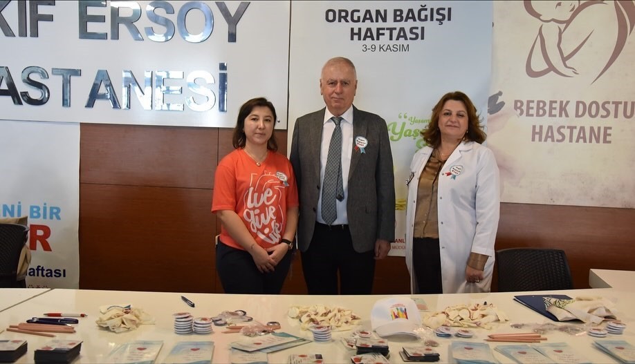 ÇANAKKALE’DE ORGAN BAĞIŞI HAFTASI ÇERÇEVESİNDE MEHMET AKİF ERSOY DEVLET HASTANESİ’NDE FARKINDALIK...