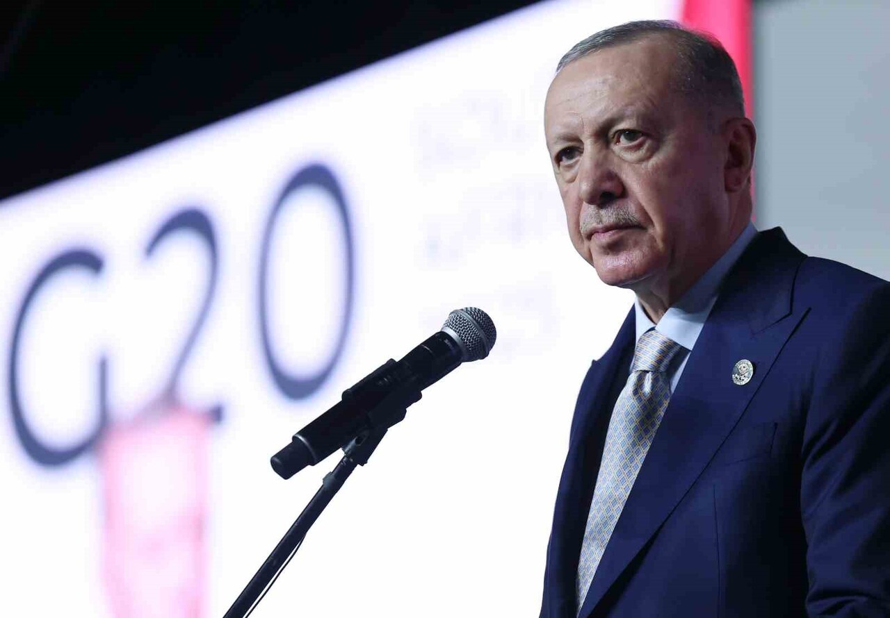 CUMHURBAŞKANI RECEP TAYYİP ERDOĞAN, G20 LİDERLER ZİRVESİ'NİN ARDINDAN BASIN TOPLANTISI...