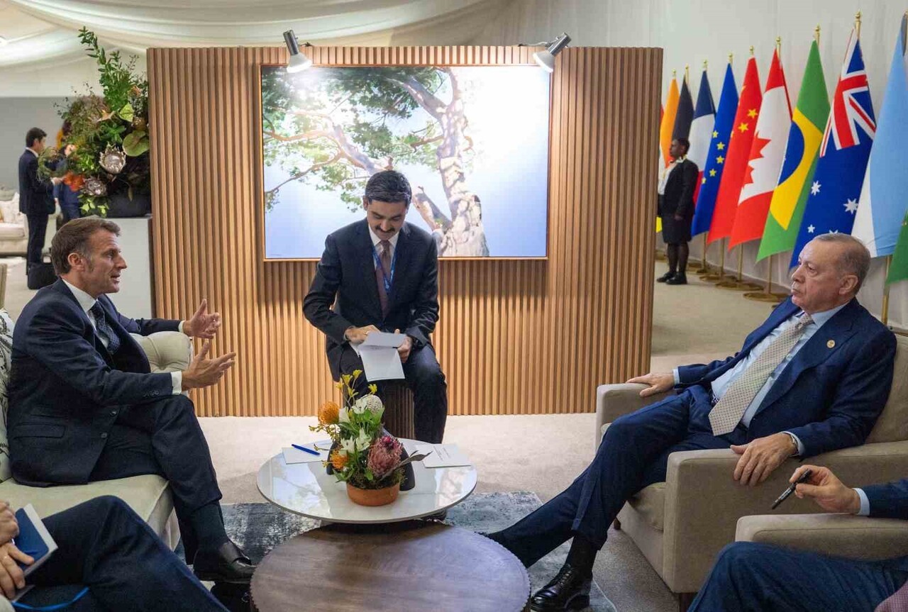 CUMHURBAŞKANI RECEP TAYYİP ERDOĞAN, G20 LİDERLER ZİRVESİ İÇİN BULUNDUĞU GÜNEY AFRİKA...