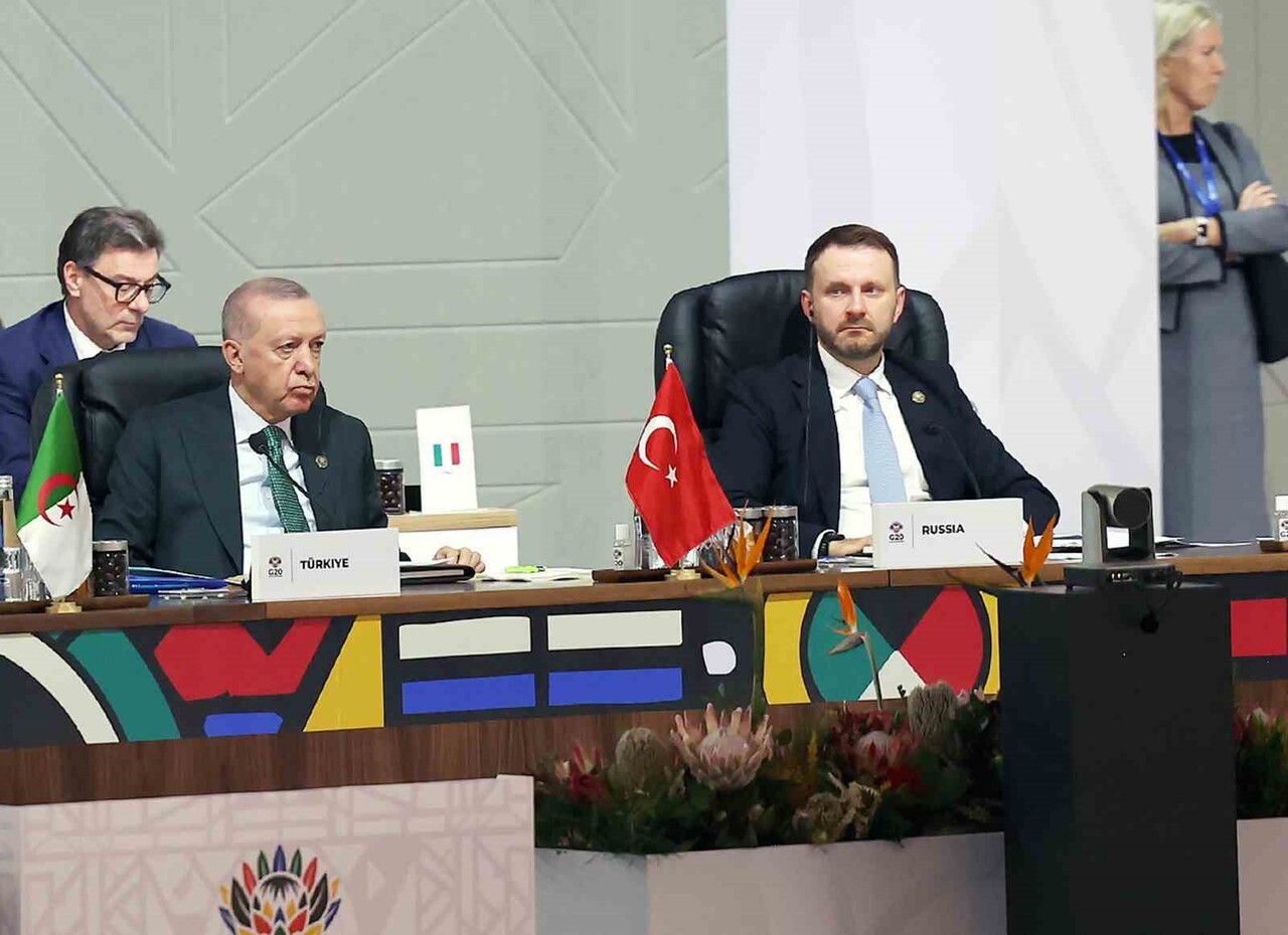 CUMHURBAŞKANI RECEP TAYYİP ERDOĞAN, GÜNEY AFRİKA’NIN JOHANNESBURG KENTİNDE DÜZENLENEN G20 LİDERLER...