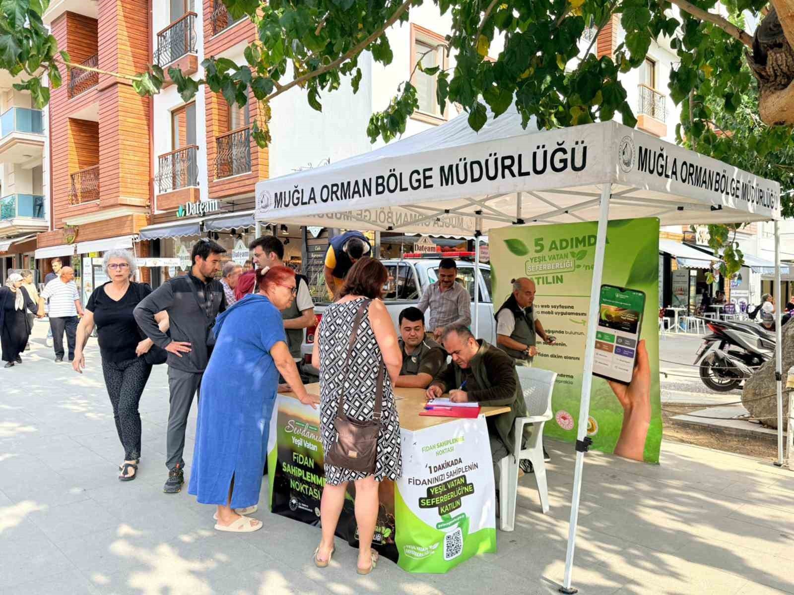 DATÇA’DA ‘YEŞİL VATAN’ SEFERBERLİĞİ