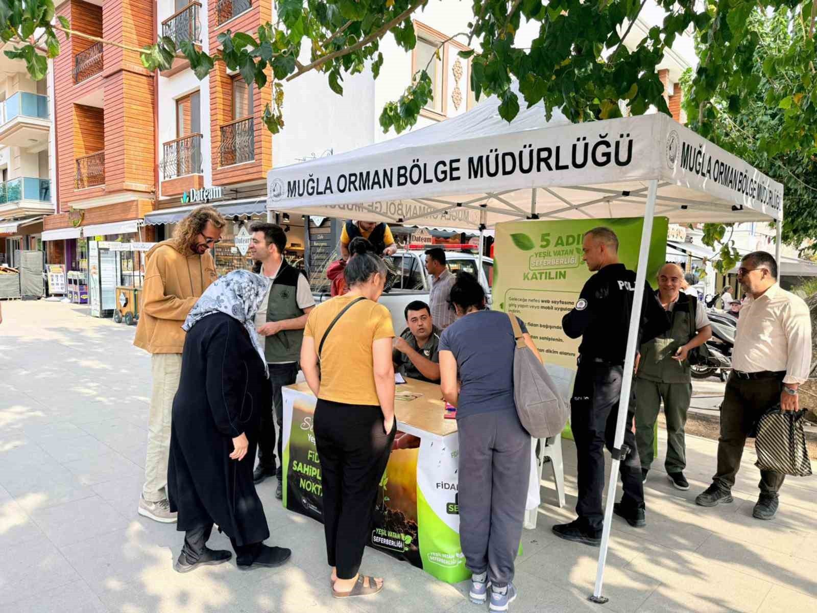 DATÇA’DA ‘YEŞİL VATAN’ SEFERBERLİĞİ