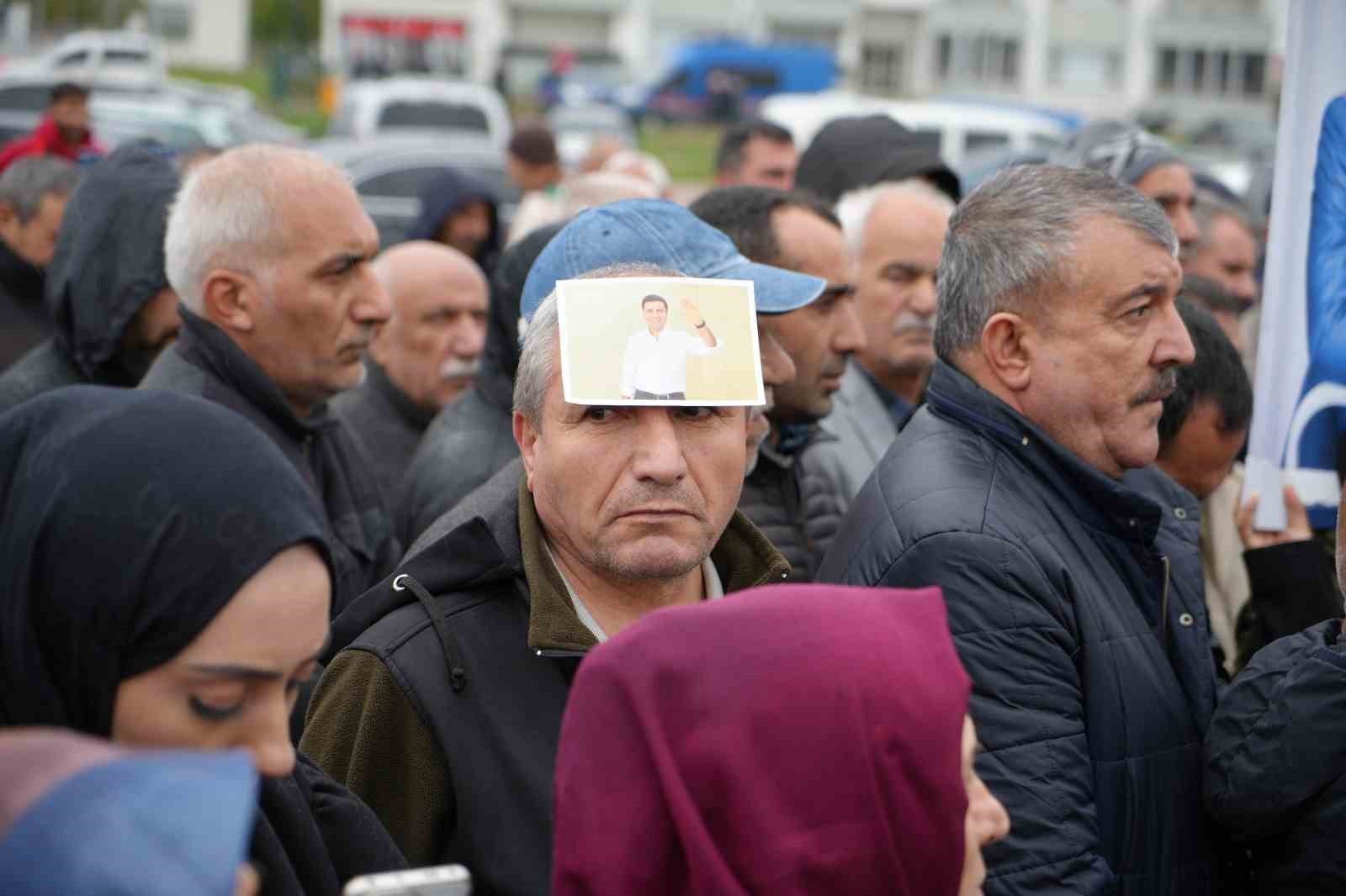 DEM PARTİ EŞ GENEL BAŞKANI HATİMOĞULLARI’NDAN DEMİRTAŞ’A ZİYARET