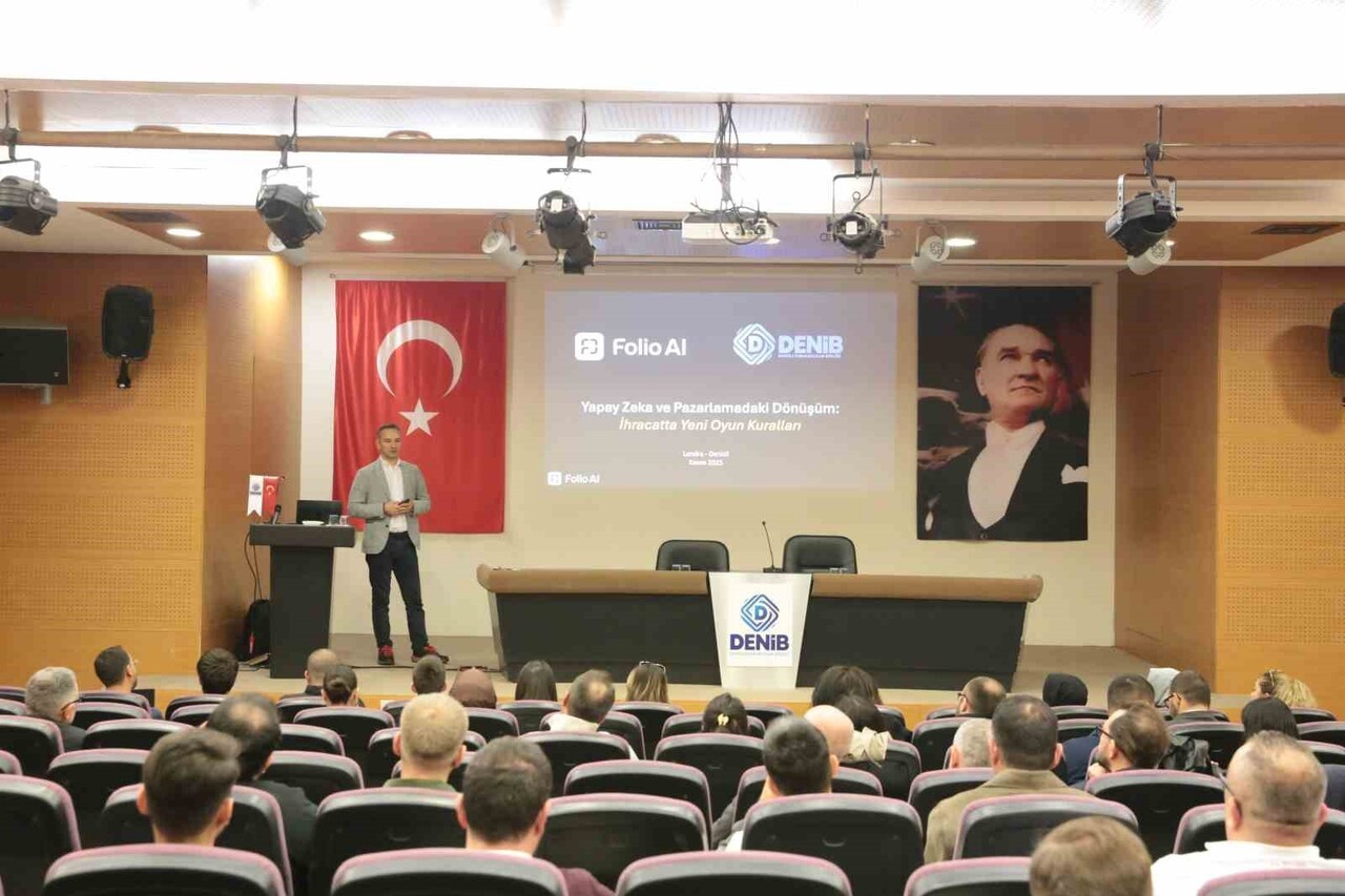 DENİZLİ’DE İHRACATÇILARA YÖNELİK OLARAK "YAPAY ZEKA VE PAZARLAMADAKİ DÖNÜŞÜM" EĞİTİMİ...