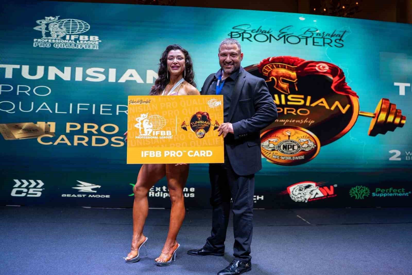 DENİZLİLİ GENÇ SPORCU BUSE ERCAN, TUNUS’TA DÜZENLENEN TUNİSİAN PRO QUALİFİER YARIŞMASINDA BÜYÜK...