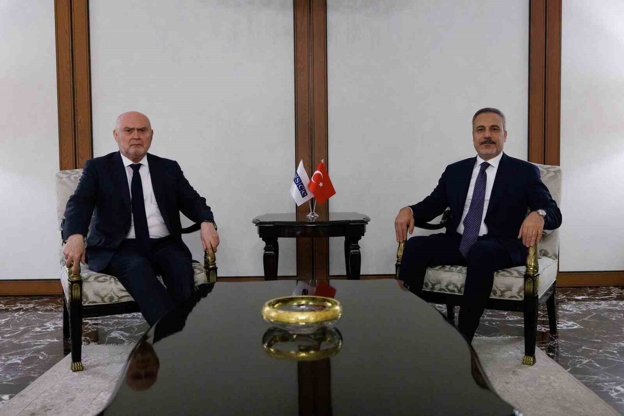 DIŞİŞLERİ BAKANI HAKAN FİDAN, AGİT GENEL SEKRETERİ FERİDUN HADİ SİNİRLİOĞLU’NU KABUL...